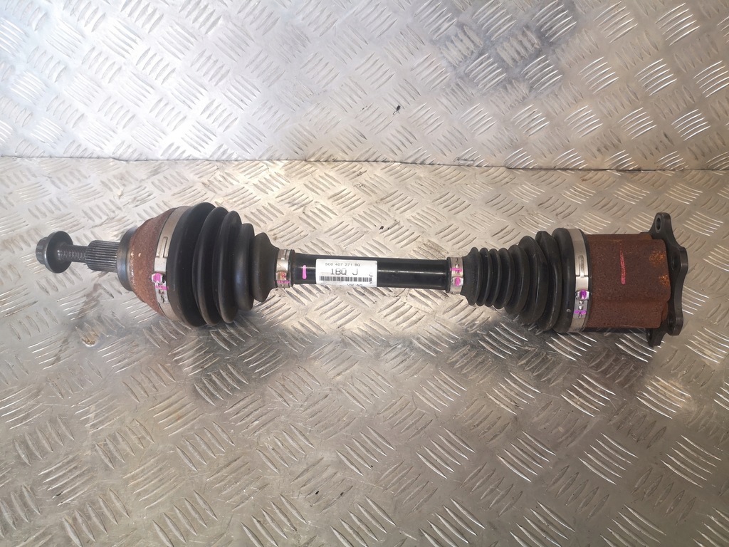 фото №3, Vw jetta 16 r 5c6 2.0 tdi dsg приводной вал левая