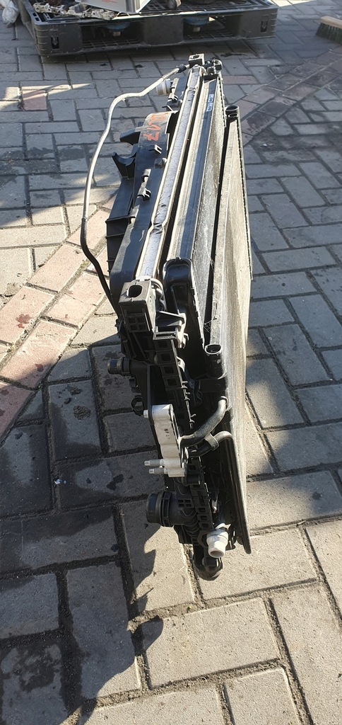 фото №5, Радиатор + вентилятор демонтаж lift 2.0d evoque f-pace комплект gj32-19e839ac