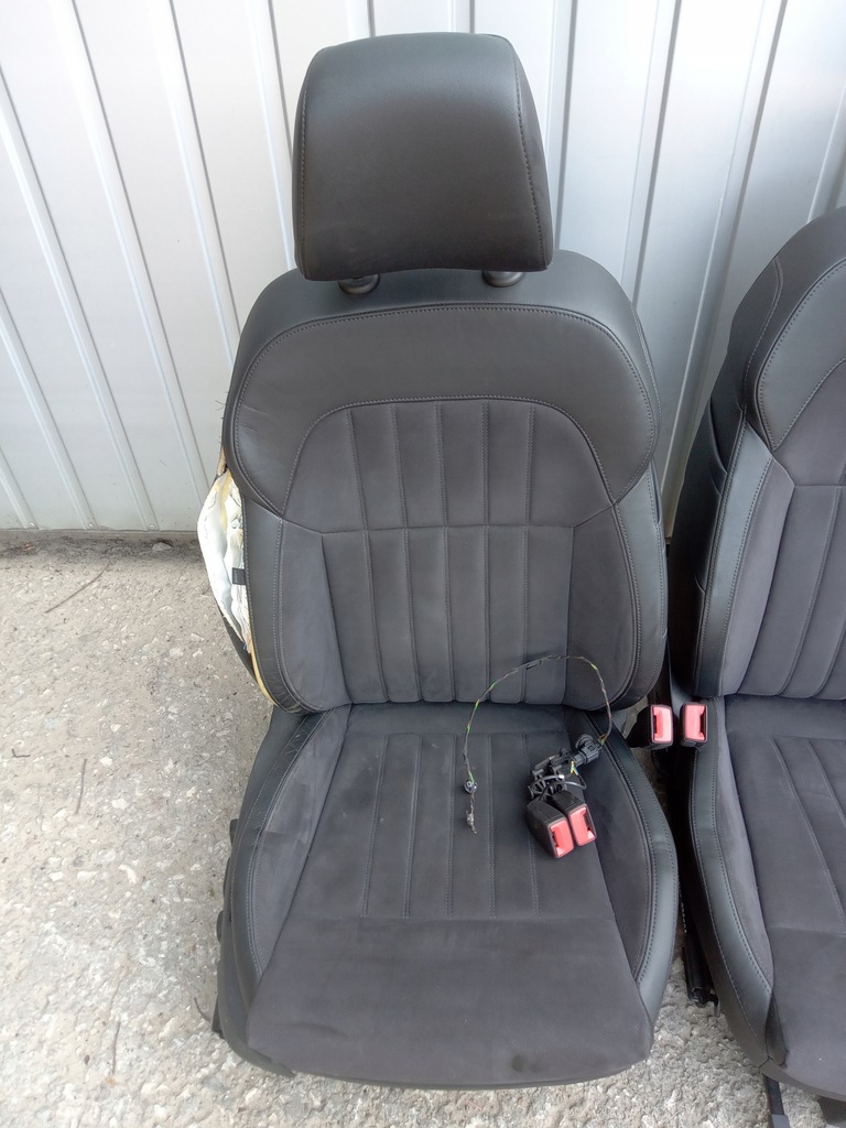 фото №10, Skoda superb iii сиденья комплект сидений заднее сиденье