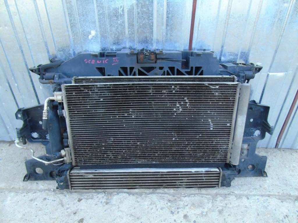 фото №1, Renault scenic iii lift pas передний радиатор tce