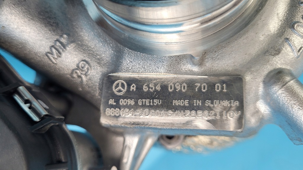 фото №14, Mercedes w206 турбонагнетатель турбина a6540907001