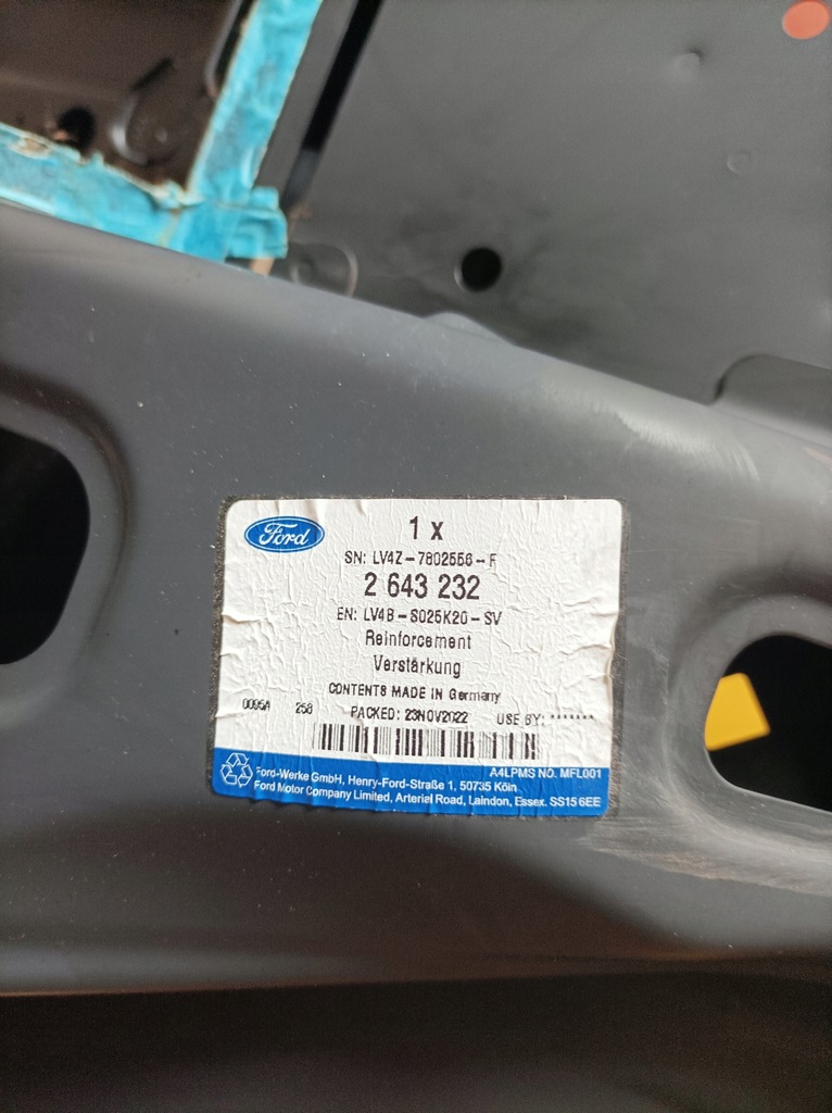 фото №8, Ford kuga mk3 четверть правая задняя