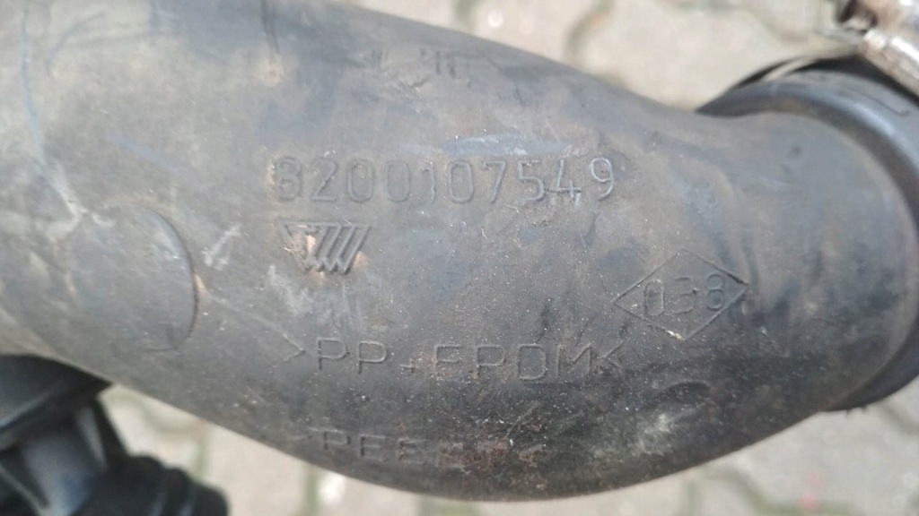 фото №2, Renault master opel movano ii wąż труба интеркулер