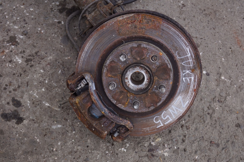 фото №7, Поворотний кулак амортизатор лівий перед nissan juke f15