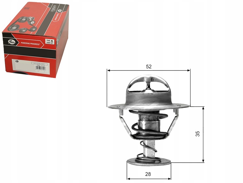 фото №1, Gates термостат 8af315171 8af515171 8af615171