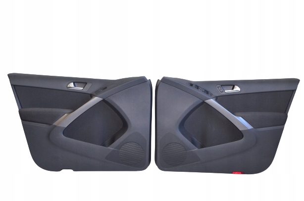 фото №16, Vw tiguan 5n gb комплект сидений материал