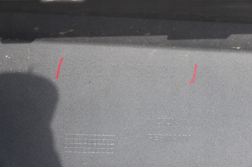 фото №10, Mini cooper countryman f60 бампер задняя задний + отражатели 2016+