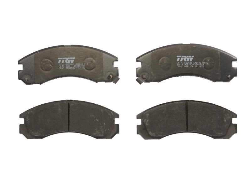 фото №1, Гальмівні колодки гальмівні trw automotive gdb1126