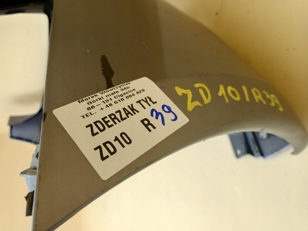 Tesla model 3 рестайлінг  highland 2023- бампер задній задній 1582570-06-a Оригінал