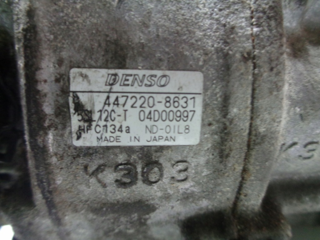 фото №6, Fiat stilo 1.6 компресор кондиціонера 447220-8631