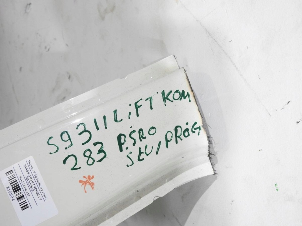 фото №11, Порог блок двигателя правый задняя 283 saab 9-3 ii lift kombi