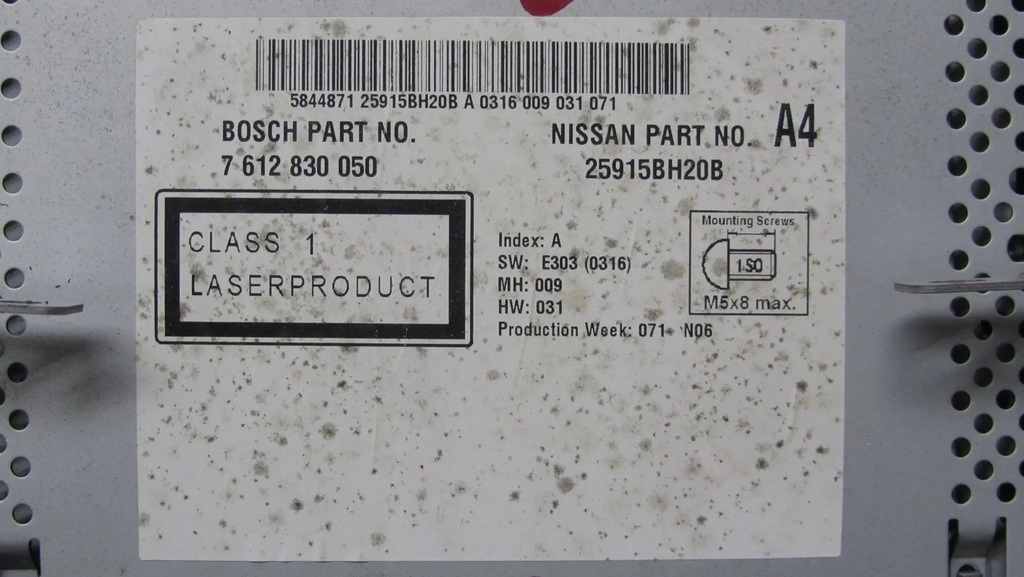 фото №6, Nissan juke f15 радіо навігація 25915bh20b