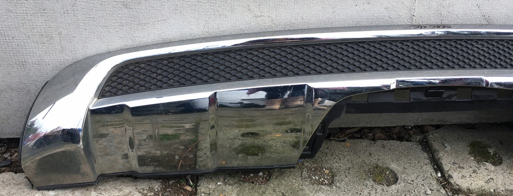 фото №3, Mercedes ml w166 amg накладка бампера задняя