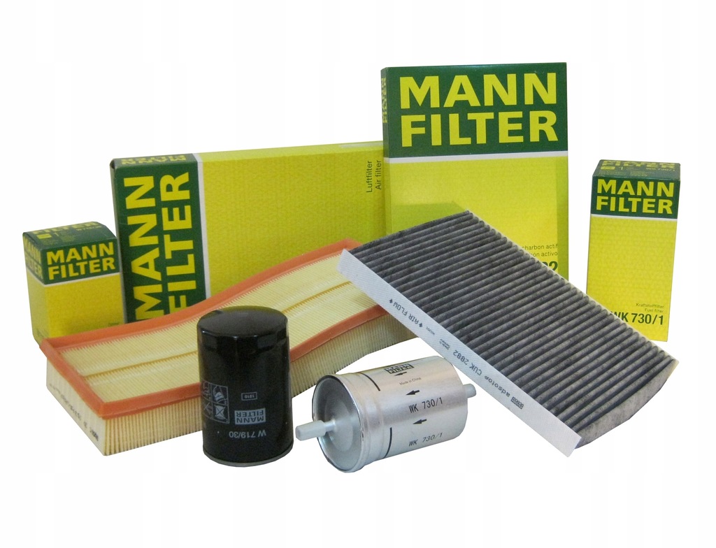 фото №1, Skoda octavia 1 96- 1.6 1.8 1.8t 2.0 фильтры набор