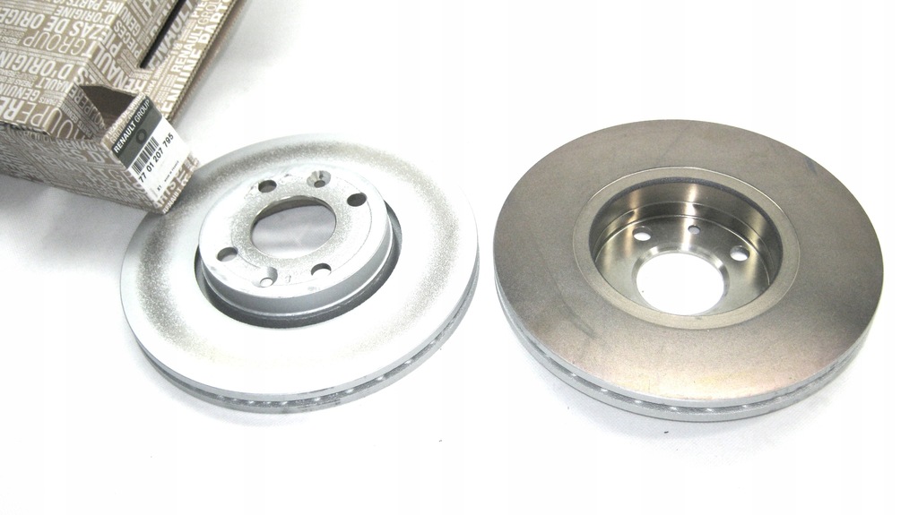 фото №1, Тормозные диски перед clio iii modus logan 260mm оригинал