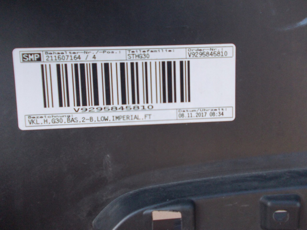 фото №11, Бампер задняя bmw 5 g30