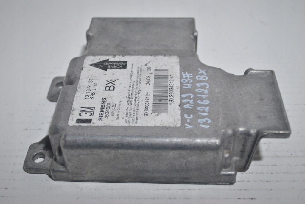 фото №7, Датчик подушка безпеки модуль opel vectra c 13126123bx
