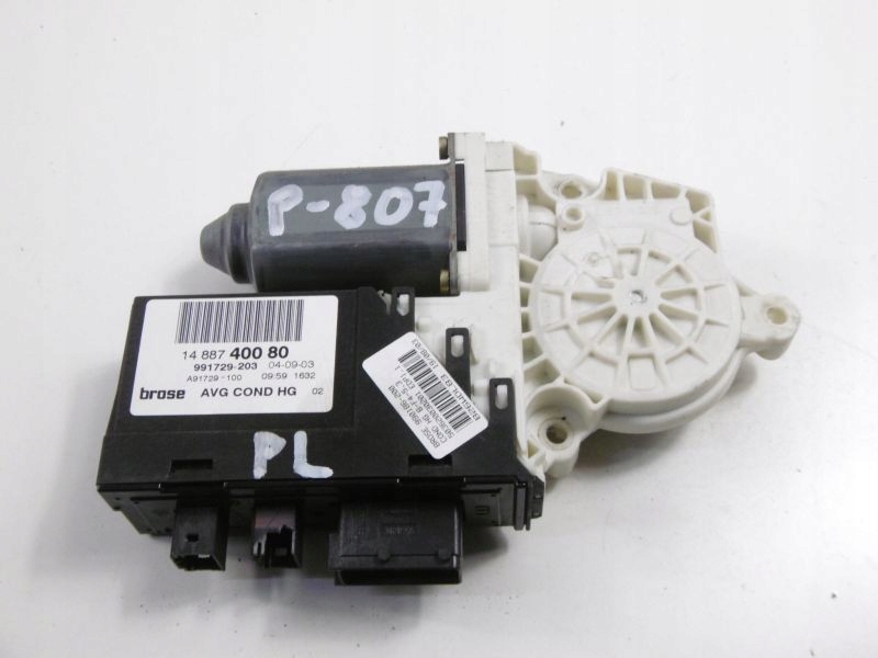 фото №8, Peugeot 807 моторчик стекло перед левый 1488740080 991729-203