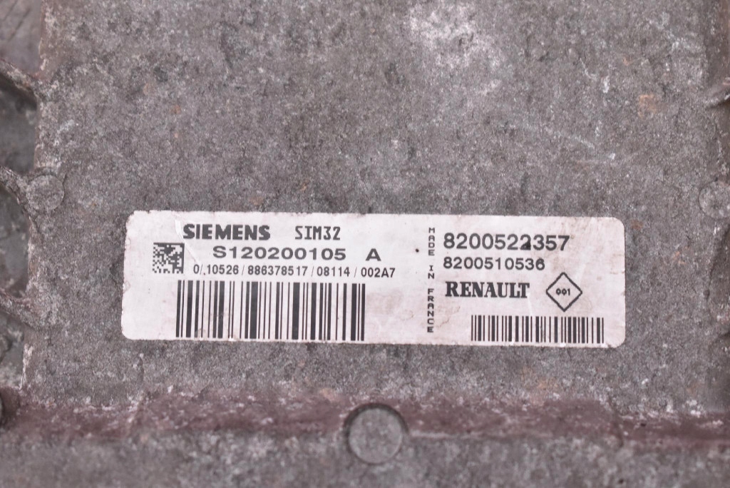 фото №10, Блок керування бортовий комп'ютер двигуна 8200522357 renault clio 3 iii 1.2 16v 75km 05-09