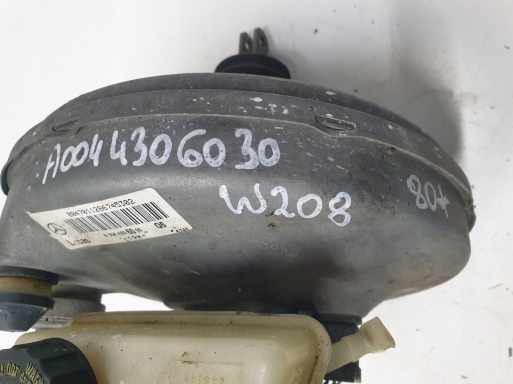 Усилитель тормозов насос тормоза mercedes-benz w208 a0044306030 Недорого
