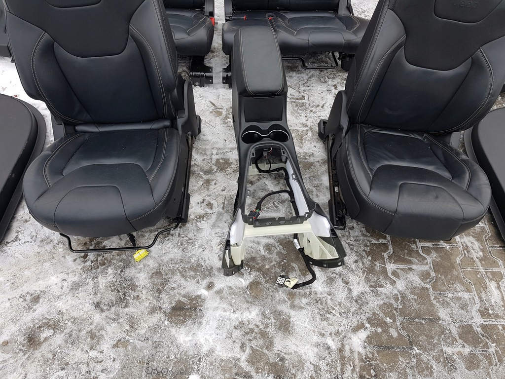 фото №6, Jeep cherokee kl 14-18r сидіння заднє сидіння обшивки europa