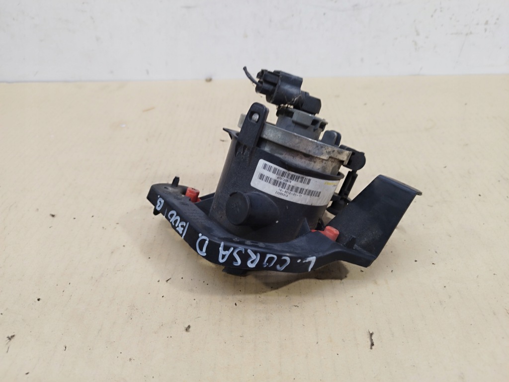 Противотуманная фара левый кронштейн бампера перед opel corsa d рестайлинг  2010-2014 13345360 с Разборки