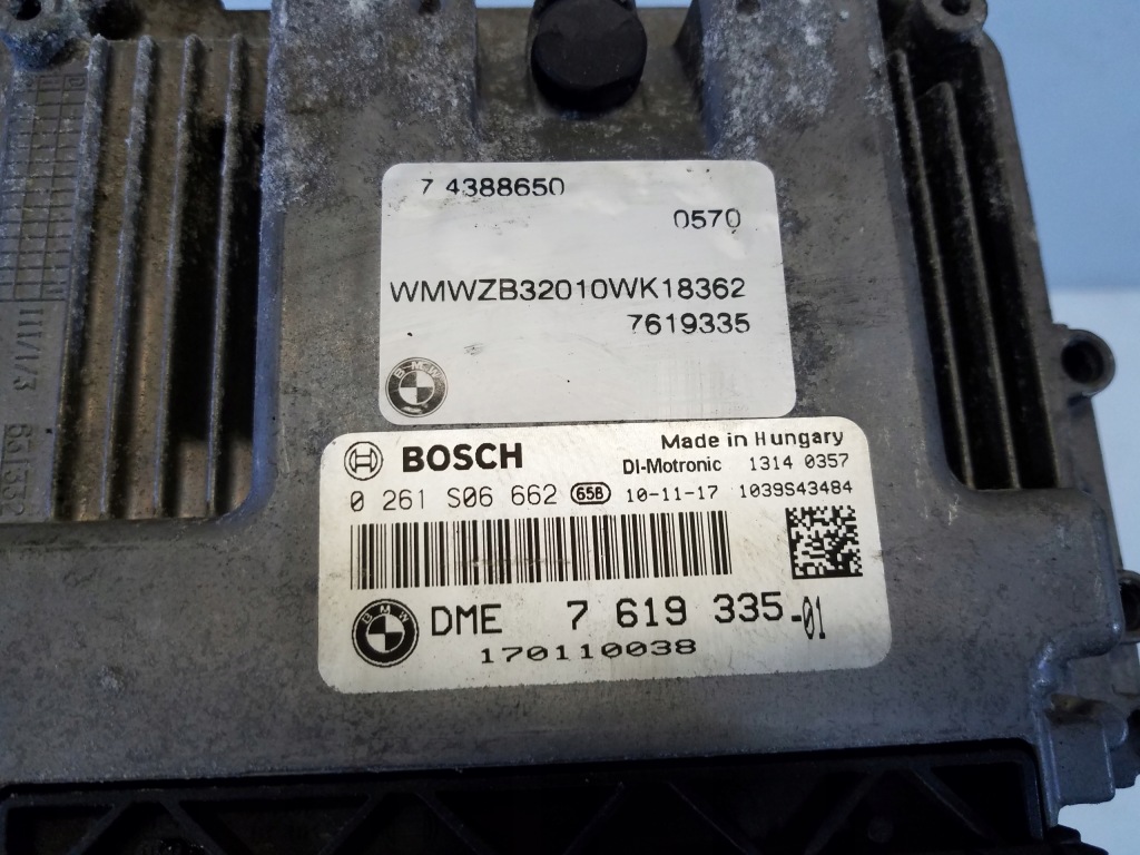 Бортовой компьютер двигателя mini countryman r60 1.6 b 7619335 Доставка