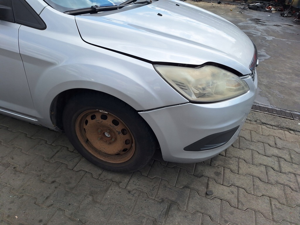 фото №9, Ford focus 2 ii mk2 lift 08-11 сріблястий 03 o3 бампер перед капот лампа
