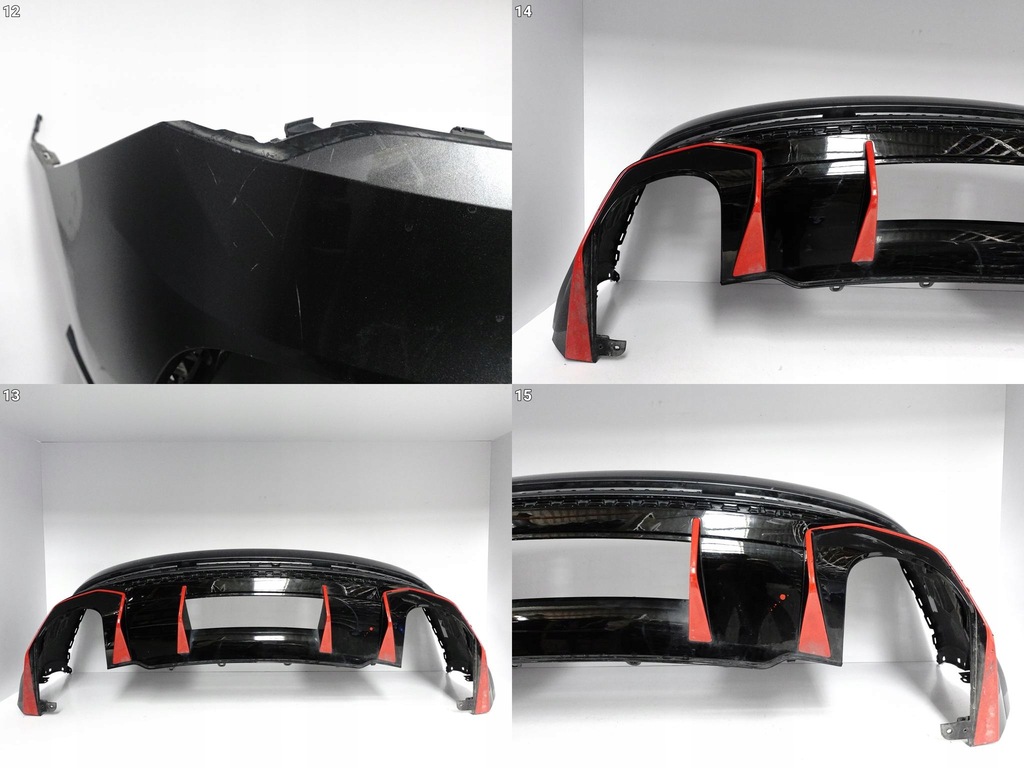 фото №10, Audi rsq3 q3 rs ii f3 83f sportback 19- бампер бампер спойлер задня