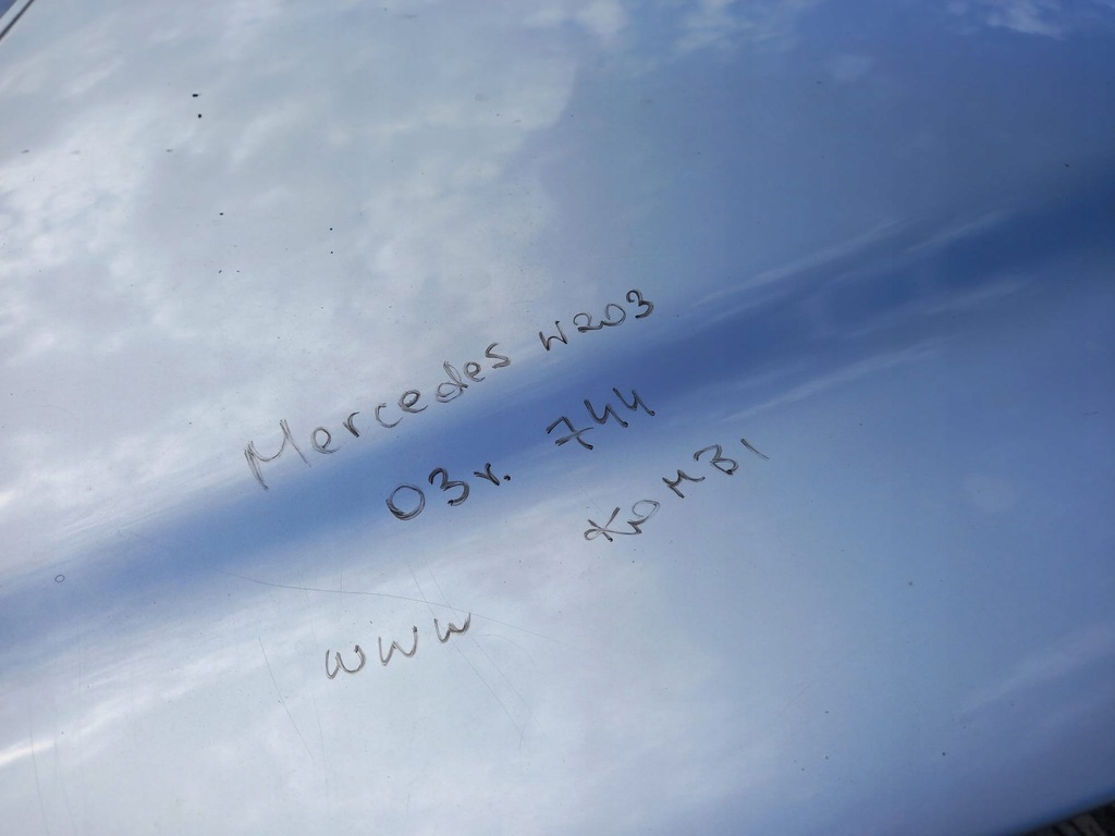 фото №4, Капот mercedes w203 03r 744 kombi