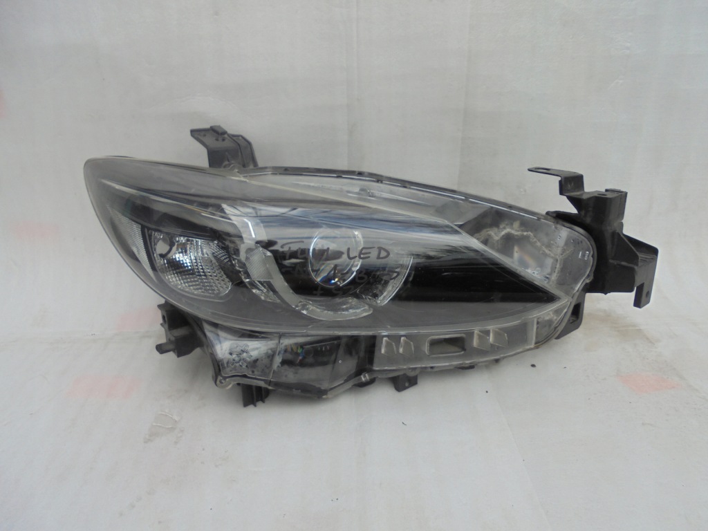 Купити Full led правий фара права mazda 6 рестайлінг  8+3 pin 11pin 14-18 європа  slask