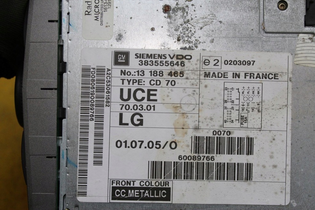 фото №9, Радіо навігація opel zafira b vectra c 13188465