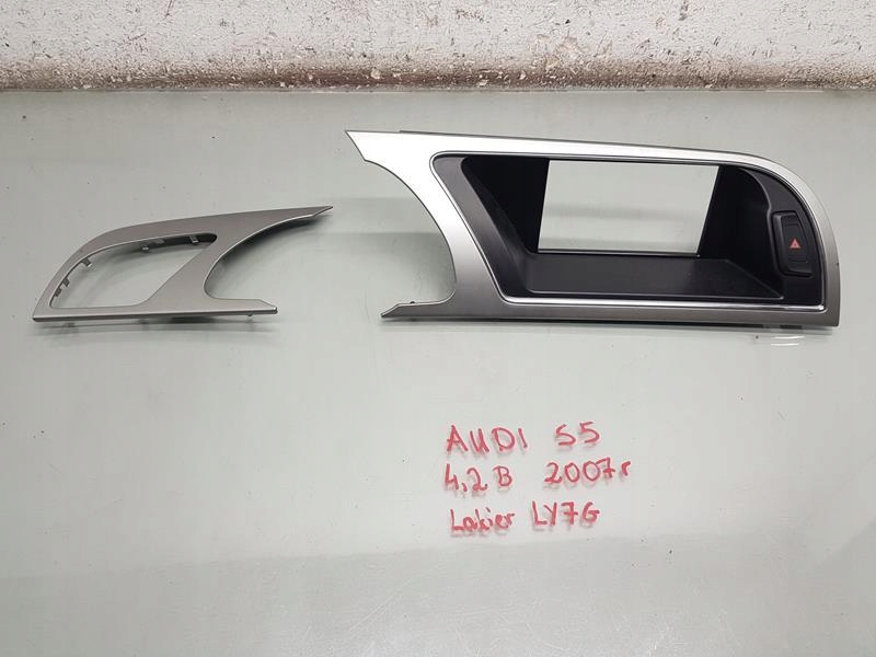 фото №1, Рамка молдинг декоративная консоли audi s5 8t