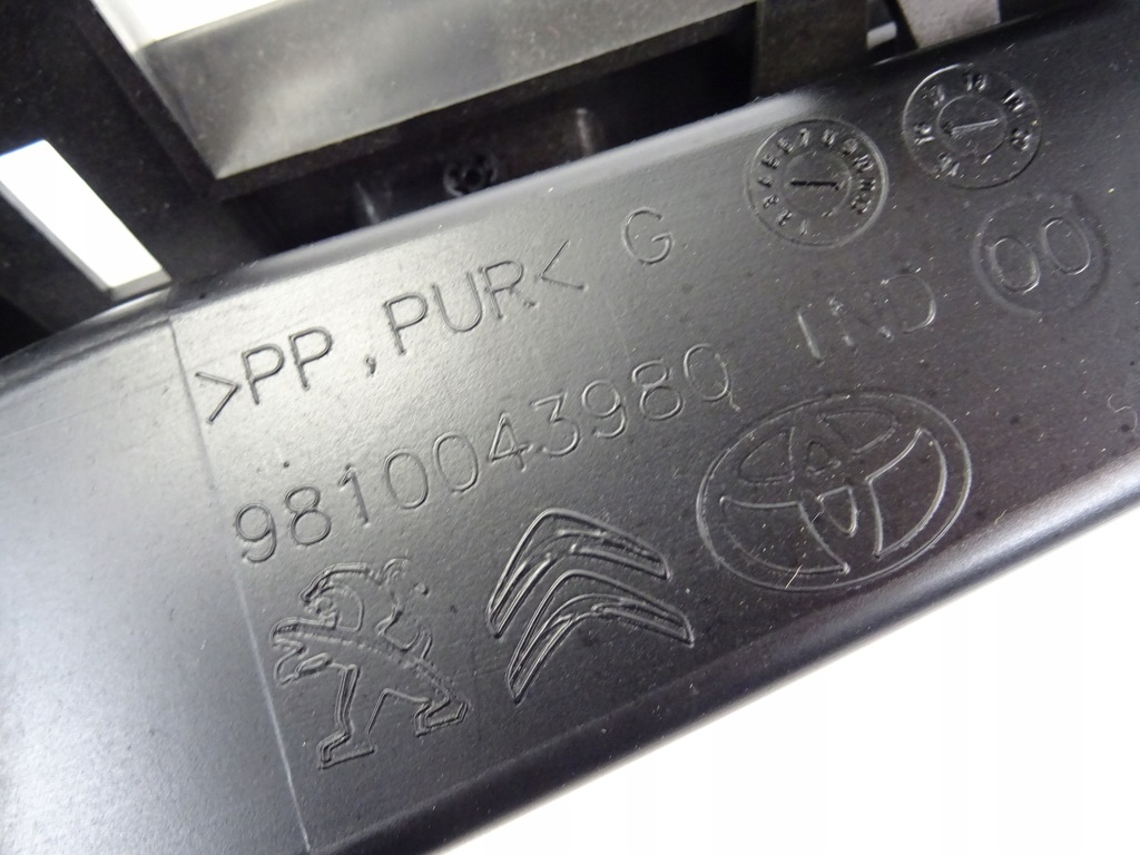 фото №10, Proace ii корпус консоли 9808169277 туннель обдув 9810043980 9809819477