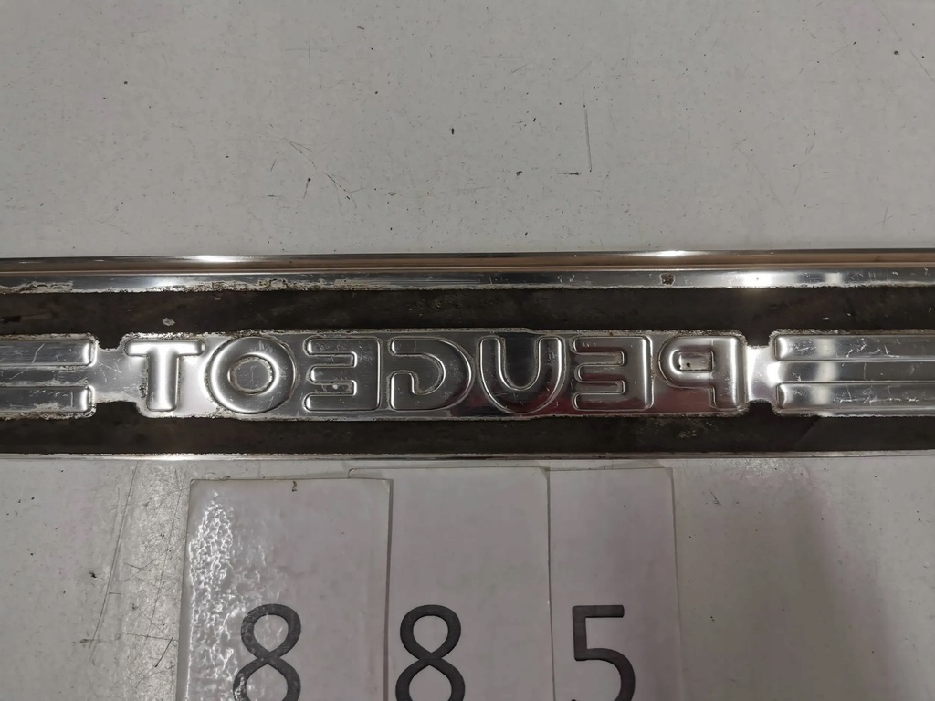 фото №7, Молдинг, хром, накладка порог peugeot 407 sw 885.