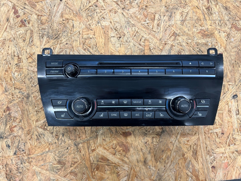 фото №1, Панель кондиціонера радіо керамічний bmw f06 7 f01 f02 lci lift 2014 usa