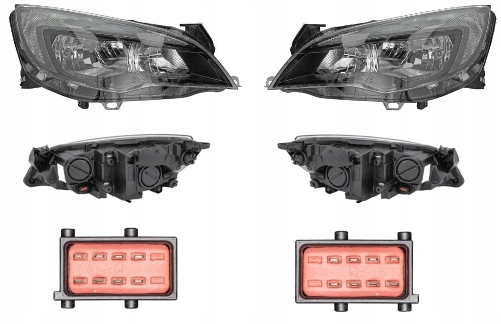 фото №1, Фара лампа opel astra j 09-12 hella l+p