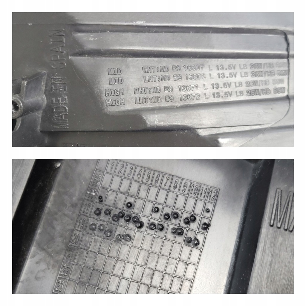 Фара перед левая хром панель фары mini cooper f56 lci рестайлинг  led Доставка