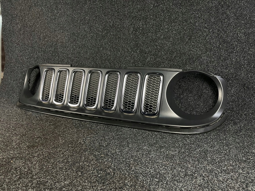 фото №3, Jeep renegade решітка радіатора решітка радіатора капот хром комплект