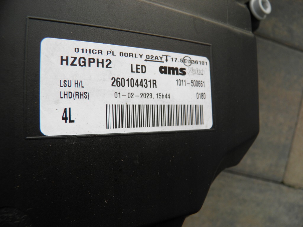 фото №5, Renault koleos ii initiale бампер лампи капот решітка радіатора перед