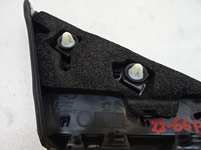 фото №8, Peugeot 3008 лівий трикутник декоративний крила передній перед 9684243377