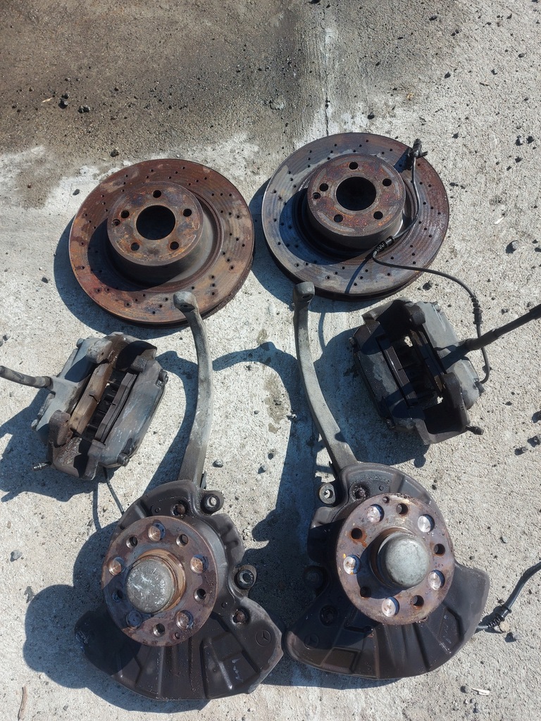 фото №1, Mercedes w220 поворотний кулак