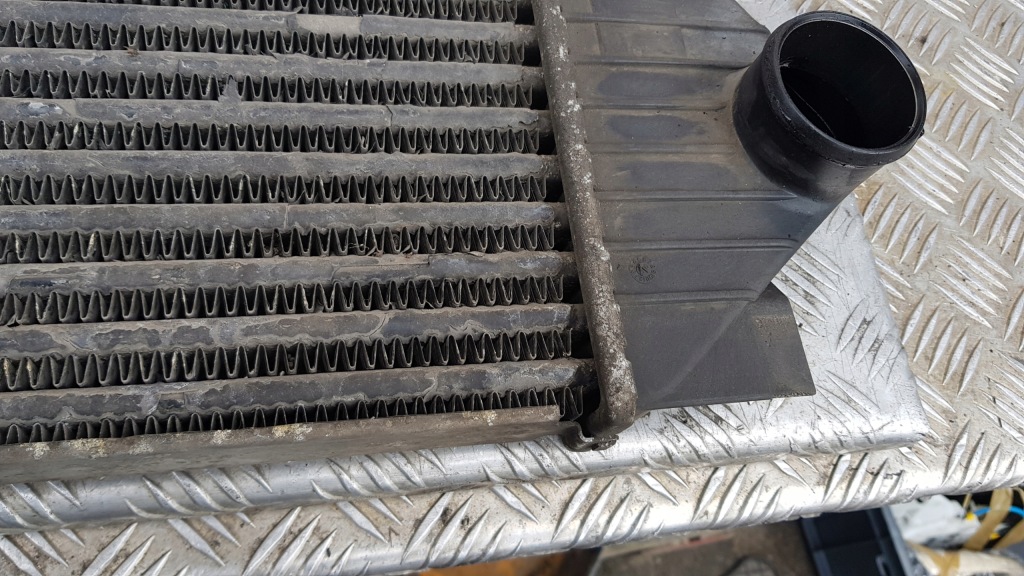 фото №14, Mercedes w163 ml радиатор интеркулер 2.7 cdi