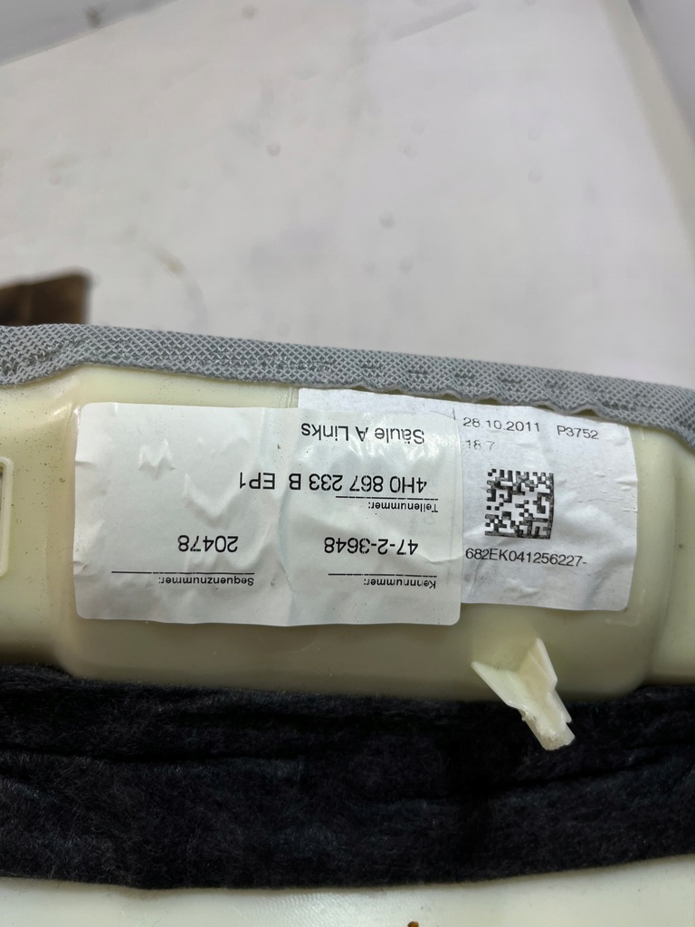 фото №5, Обшивка стійка ліва audi a8 d4 4h0867233b