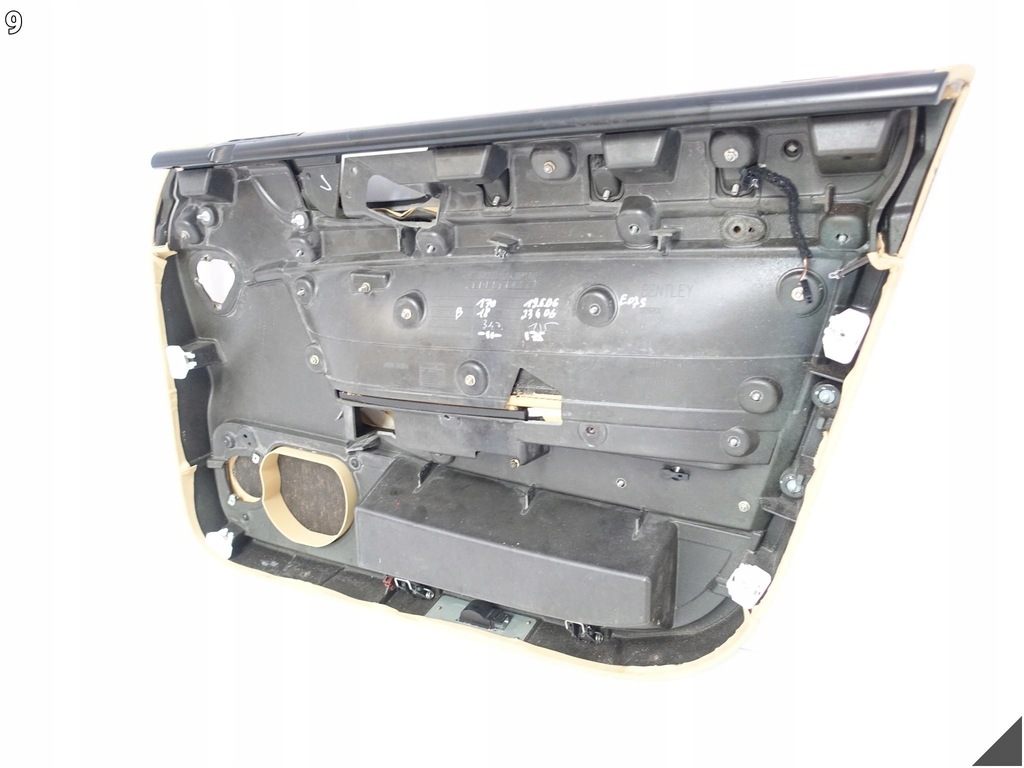 фото №10, Bentley continental flying spur 3w5 06-12 обивка обшивка дверь перед l uk