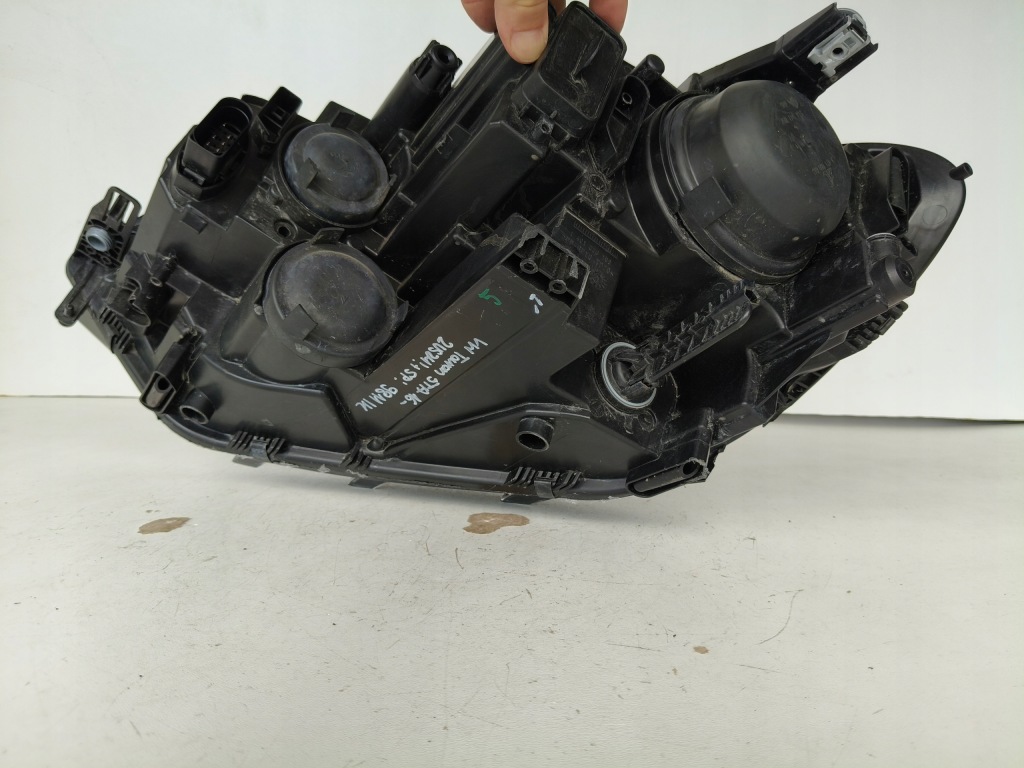 фото №7, Лампа права фара vw touran 5ta 16-