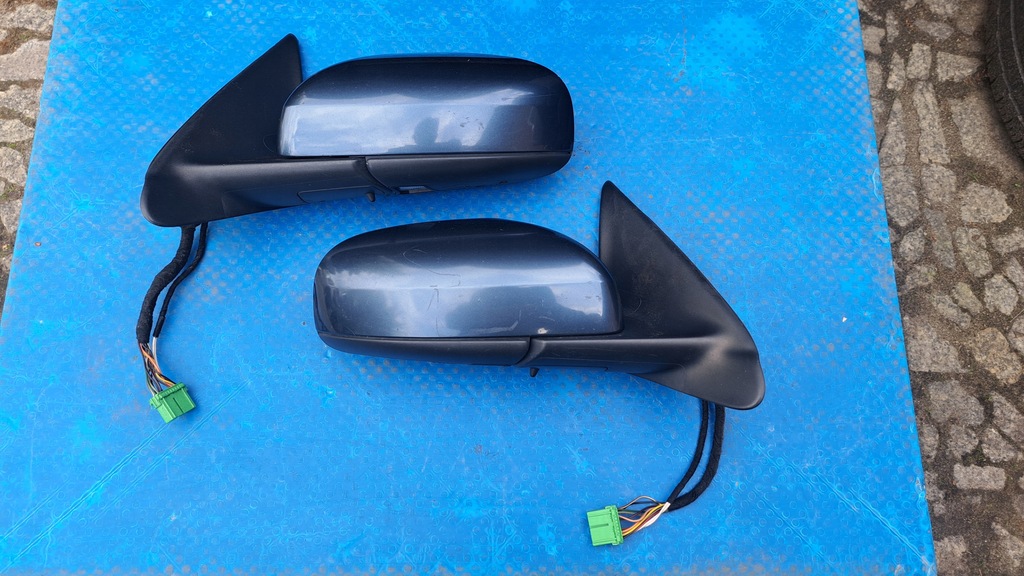 фото №6, Volvo s60 i v70 ii lift 04- зеркало правое левая 13 pin poświetlane складной