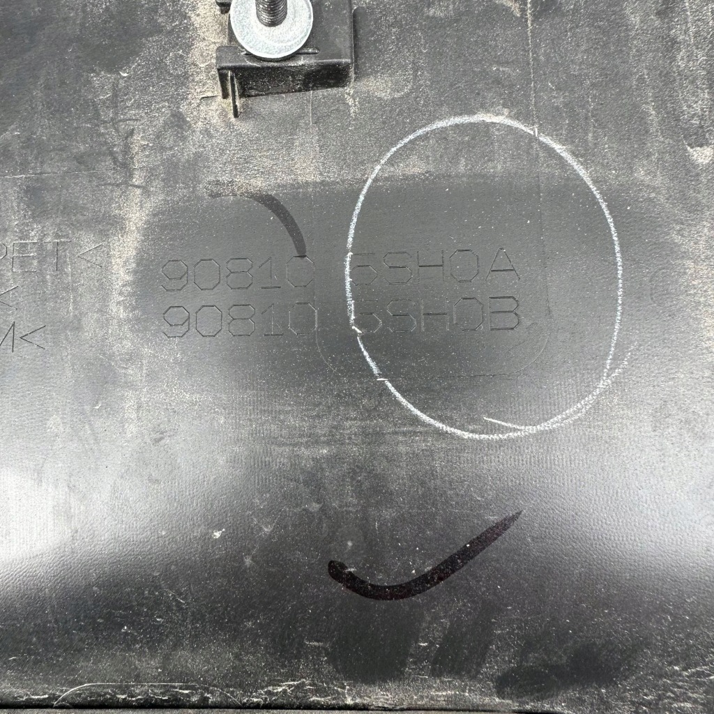 фото №6, Накладка молдинг накладка спойлер крышка багажника багажник задняя leaf ii 2 ze1 17-24 lift