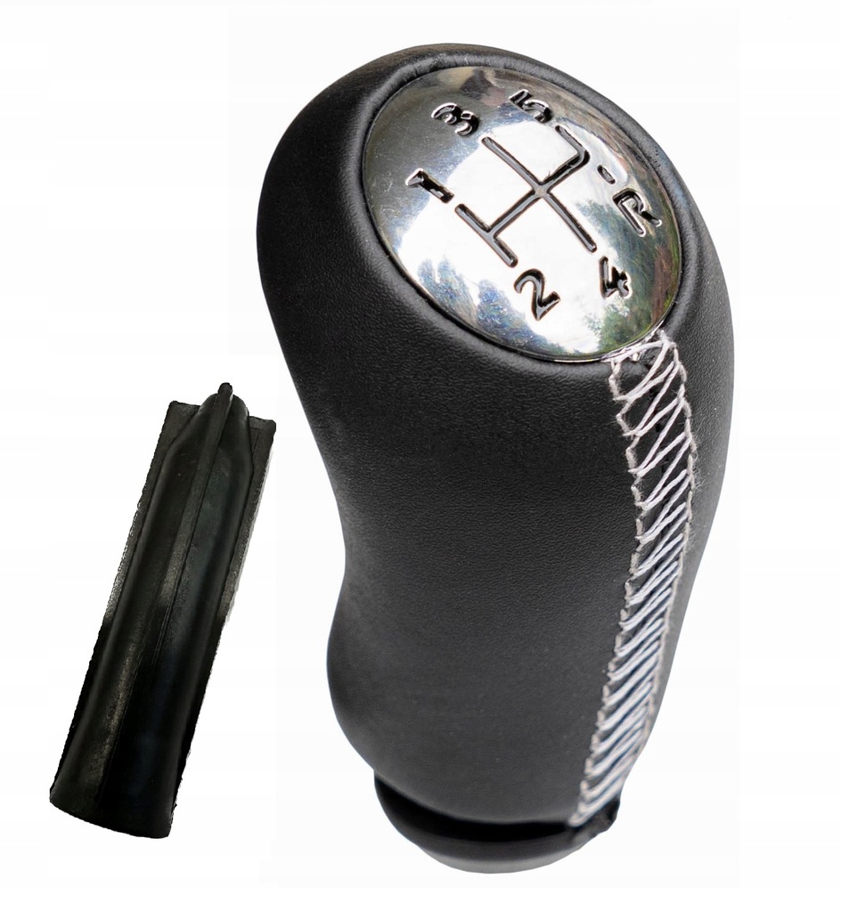 фото №1, Ручка переключения передач 5b кожа do renault captur clio megane scenic thalia