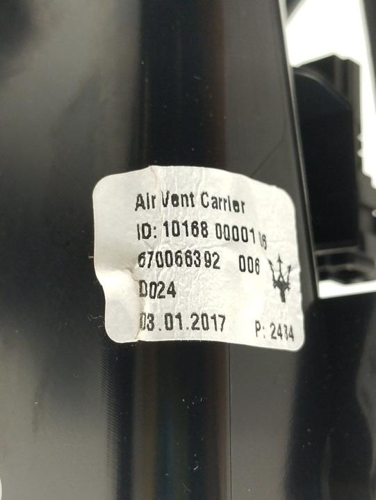 Maserati ghibli 2017 форсунки / решётки среднего обдув панели приборной панели с Разборки